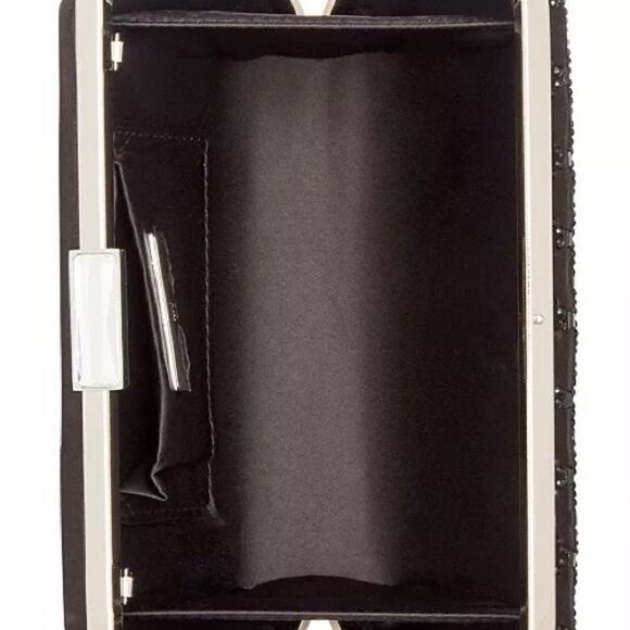 NWOT INC INTERNATIONAL CONCEPTS Sasha Satin Sparkle Clutch - Picture 3 of 6